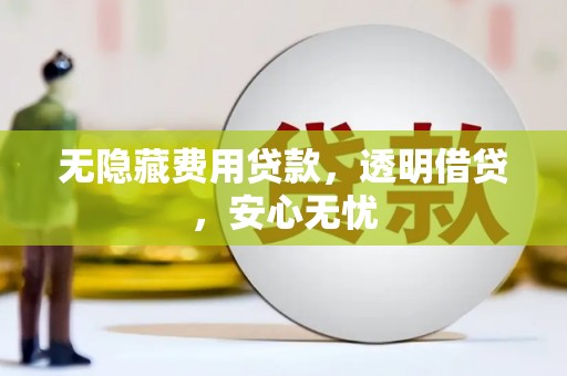 带岭无隐藏费用贷款，透明借贷，安心无忧