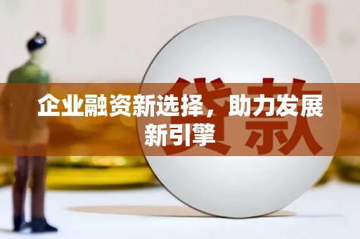 带岭企业融资新选择，助力发展新引擎