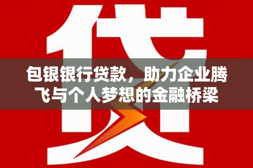 带岭包银银行贷款，助力企业腾飞与个人梦想的金融桥梁