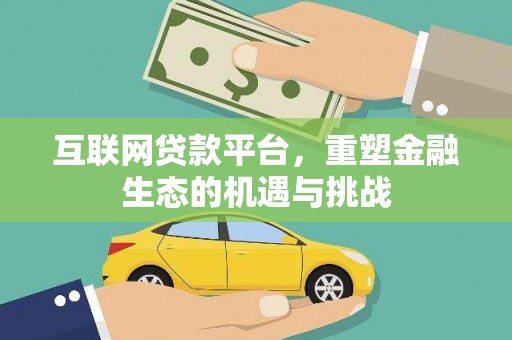 带岭互联网贷款平台，重塑金融生态的机遇与挑战