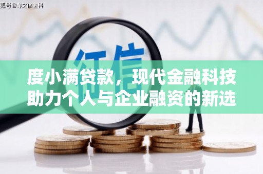 带岭度小满贷款，现代金融科技助力个人与企业融资的新选择