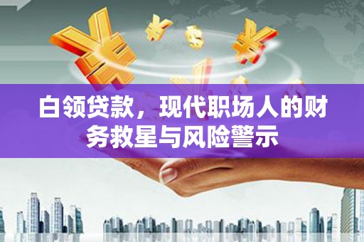 带岭白领贷款，现代职场人的财务救星与风险警示
