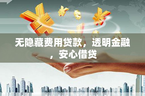 带岭无隐藏费用贷款，透明金融，安心借贷