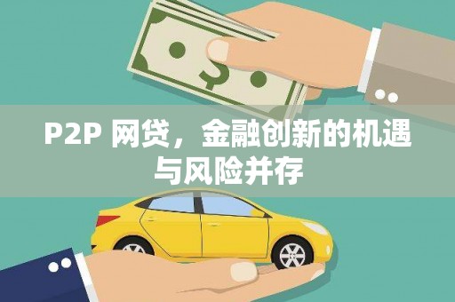 带岭P2P 网贷，金融创新的机遇与风险并存