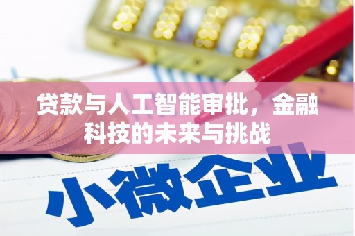 带岭贷款与人工智能审批，金融科技的未来与挑战