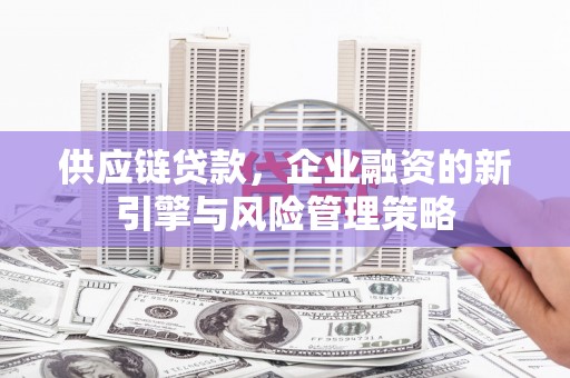 带岭供应链贷款，企业融资的新引擎与风险管理策略