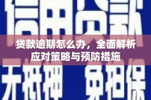 带岭贷款逾期怎么办，全面解析应对策略与预防措施