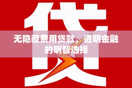 带岭无隐藏费用贷款，透明金融的明智选择