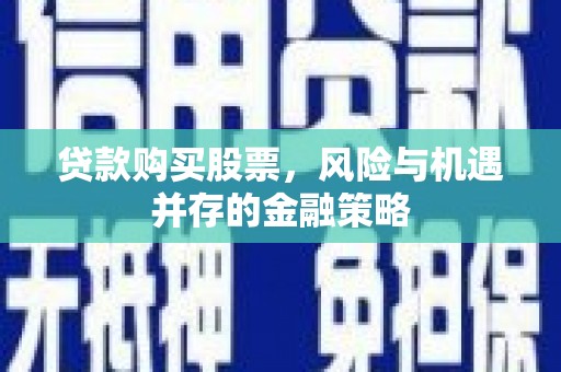 带岭贷款购买股票，风险与机遇并存的金融策略