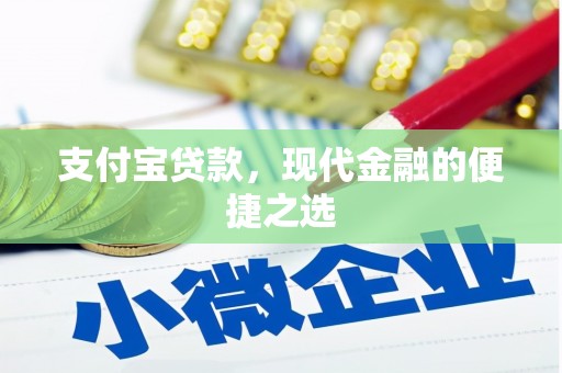 带岭支付宝贷款，现代金融的便捷之选