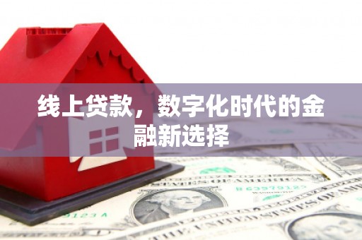 带岭线上贷款，数字化时代的金融新选择